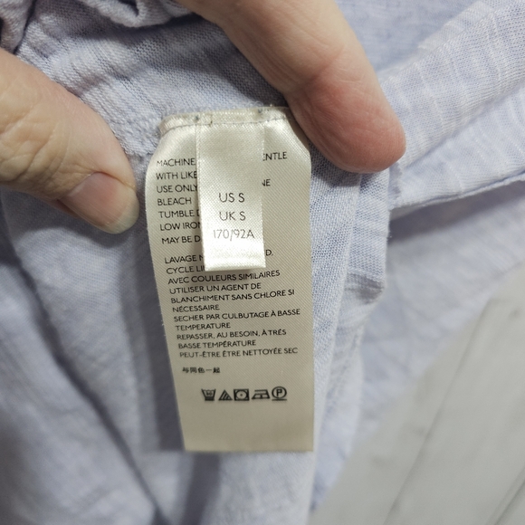 We The Free People Women's Sweetness Light Purple Knit Shirt Size Small. - Picture 6 of 9